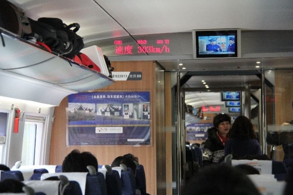 Hochgeschwindigkeitsstrecke Shanghai - Beijing